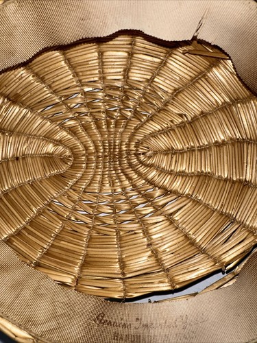 Vintage Yeddo Style Straw Hat With Brim *Needs Repair* - Picture 5 of 10