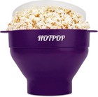 The Original Hotpop Microwave Popcorn Popper, Silicone Popcorn Maker