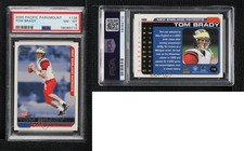 2000 Pacific Paramount Tom Brady #138 PSA 8 Rookie RC