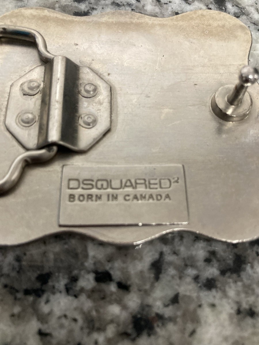 小物 Rare Dsquared2 Buckle Belt Rare Dsquared2 Buckle Belt