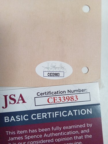 Olga Baclanova Actriz Rusa Corte Firmado JSA -# - Imagen 4 de 4