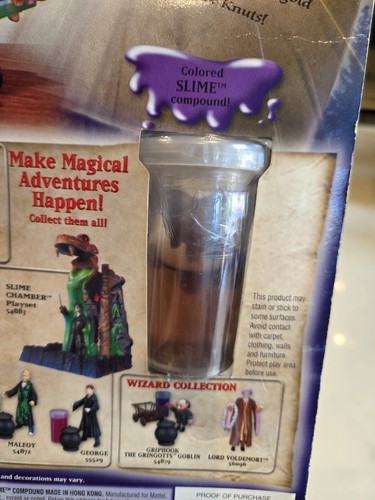 Harry Potter Griphook Gringotts Goblin & Slime Action Figure Mattel 2001. New. - Picture 11 of 11