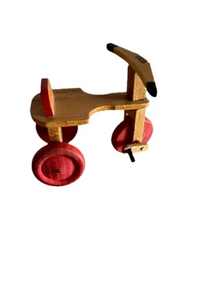 Miniatur Dreirad Erzgebirge Holzspielzeug Puppenstube - Bild 1 von 4