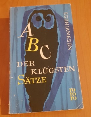 Buch|ABC Der Klügsten Sätze|Egon Jameson BLITZVERSAND 