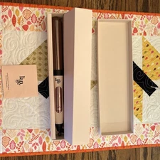 L’ange Hair Le Curl Titanium Curling Wand 32mm / 1.25” Styling Tool Blush Pink