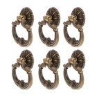 6 -pcs Retro Schubladen Pull Ringgriff Knopf für Küchenschubladenschrankschrank