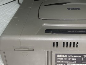 SEGA SATURN HST-3210 CONSOLE W/ GAME