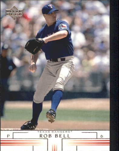 2002 Upper Deck Rob Bell #154 card