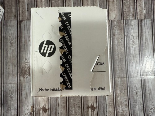 Cartucho de impresión de tóner de alto rendimiento HP 202X (CF500XM) MAGENTA LaserJet nuevo sellado - Imagen 2 de 6