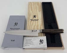 KAI Shun Premier Tim Malzer TDM-1722 Serrated Utility Knife 6.5  NEW