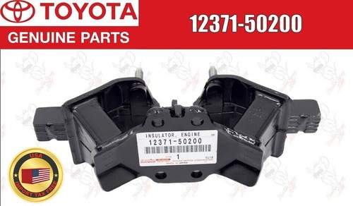 Toyota OEM INSULATOR, ENGINE MOUNTING, REAR NO.1 12371-50200 - Picture 1 of 12