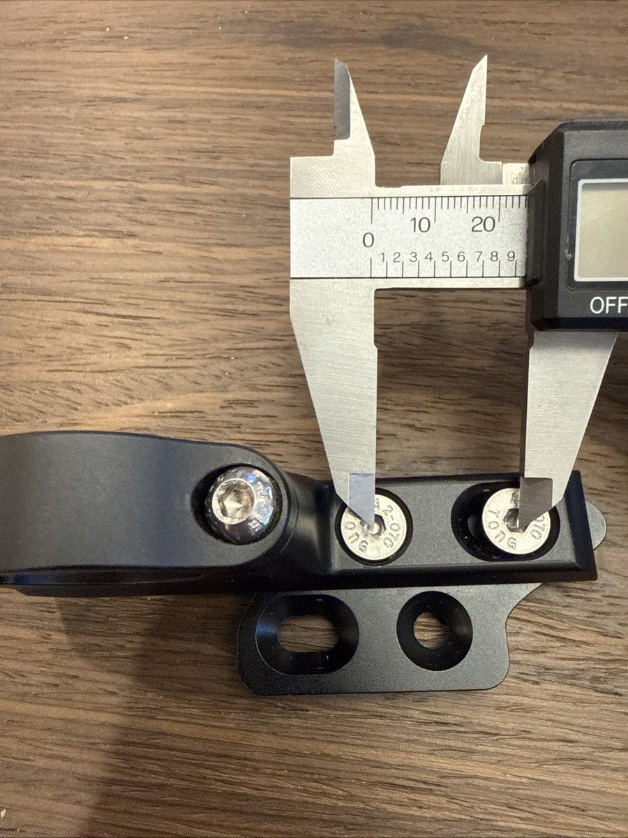 Aerocoach Carbon Ascalon 31.8 Adapter And Extra Width Plate | eBay