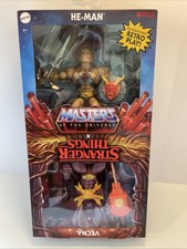 MOTU Masters of the Universe X Stranger Things He-Man Vecna Upside Down Netflix