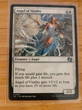 MTG Angel of Vitality 0162 J25 / Foundations M/NM Free UK P&P
