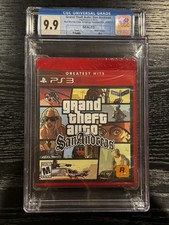 Grand Theft Auto: San Andreas Greatest Hits Sealed PS3 - CGC Graded 9.9 A++ GTA