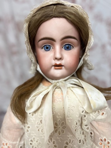 Baehr & Proeschild 289 DEP – antike Porzellanpuppe vor 1900, 65 cm – Rarität - Bild 7 von 18