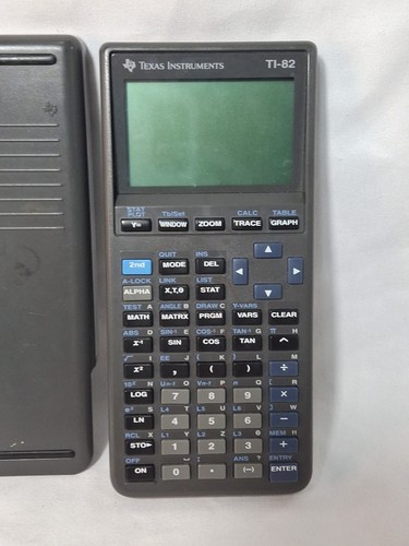 Texas Instrument TI 82 Graphing Calculator With Cover Tested - Picture 2 of 5