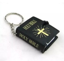 Mini HOLY BIBLE Christian Keyring-1pc.-Express Your Devotion-Fast Shipping USA