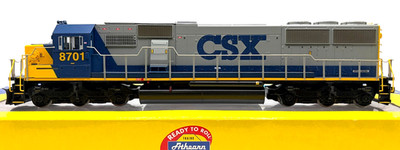 HO ATHEARN 91655 SD-60 CSX # 8701 DCC INSTALLED