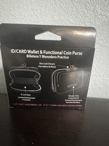 Nicole Lee ID/ CARD wallet  & functional coin purse - Picture 2 of 2