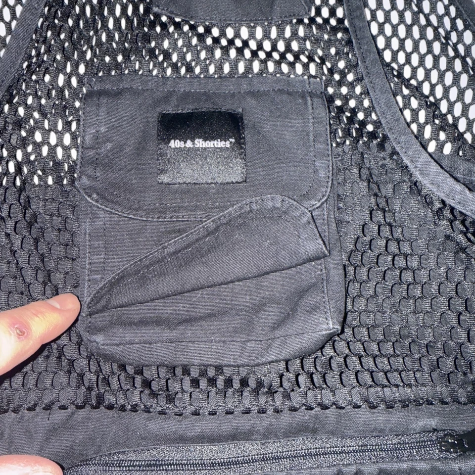 Chaleco de pesca 40S & Shorties negro mediano Foto 4 de 4