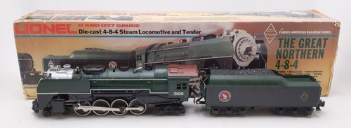 Lionel 6-3100 O Gauge Great Northern 4-8-4 Steam Locomotive & Tender EX/Box - Picture 1 of 8