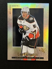 23-24 UD NHL E-X 2000 Hockey RC White Rainbow SP 133 Leo Carlsson