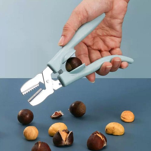 Sgusciatore per castagne strumento per schiacciare dadi apricastagne protable nuovo,; - Foto 10 di 20