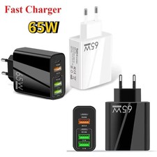 Universal 5 Port Fast Quick Charge QC3.0 USB Hub Wall Charger Adapter EU US UK