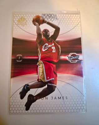Upper Deck 2004-05 SP Authentic - LeBron James - Cleveland Cavaliers #14 NBA