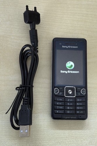 Sony Ericsson C510 Schwarz, Geprüft, Volle Funktion, Händler, Garantie, Accu Neu