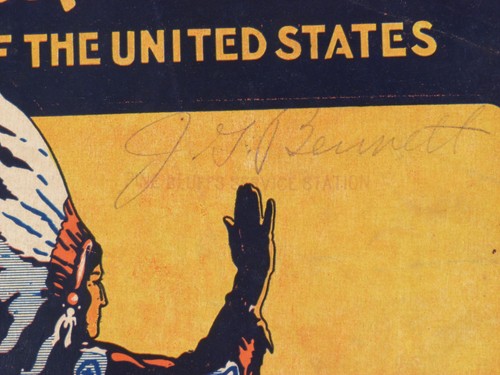 Clason's Touring Atlas of the United States Clason Map Co. Chicago ~1925 BCPA - Foto 8 di 9