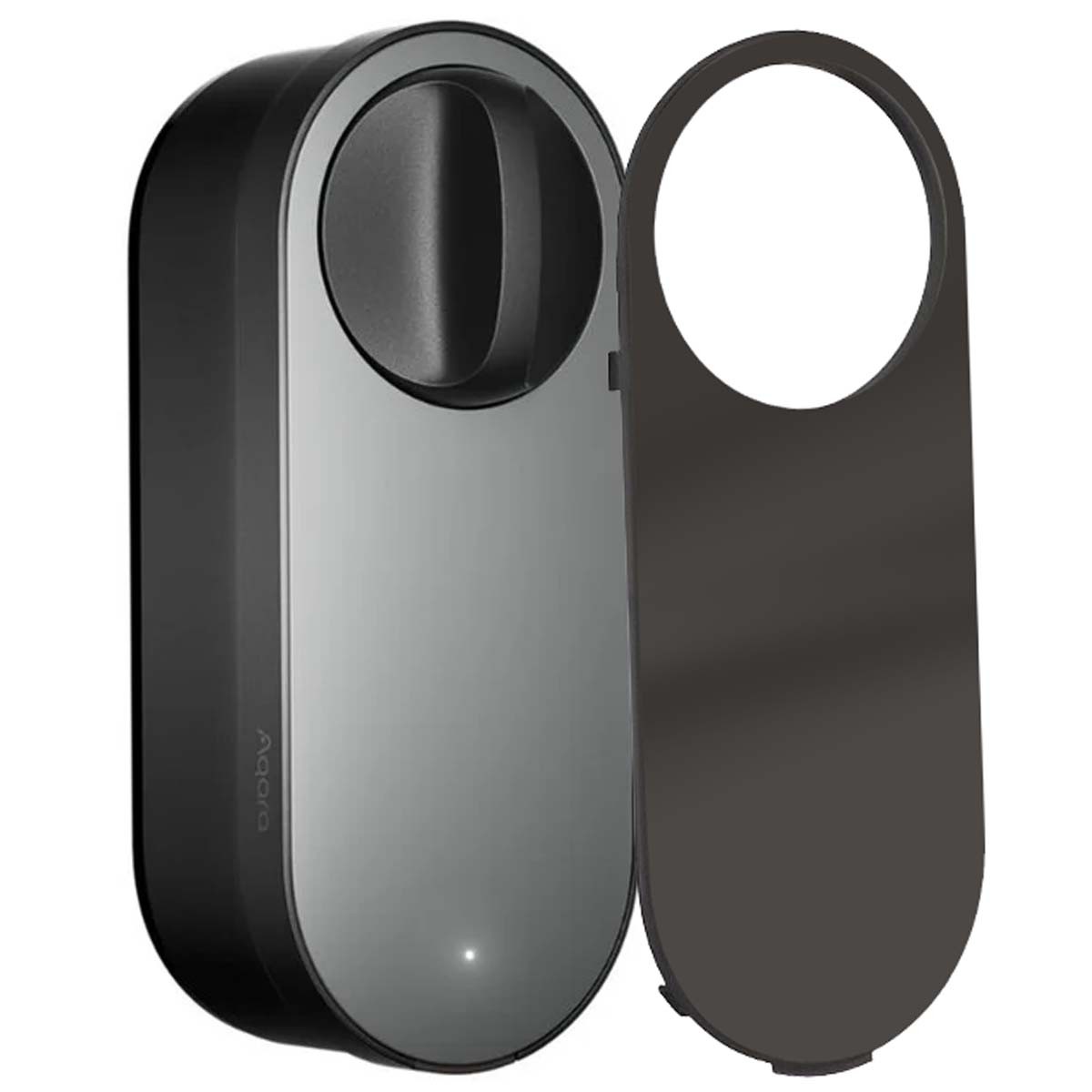 Serrure intelligente U200 Lite en aluminium brossé avec protocole Bluetooth crypté