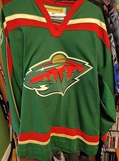 Minnesota Wild Hockey Jersey Green KOHO Size XXL