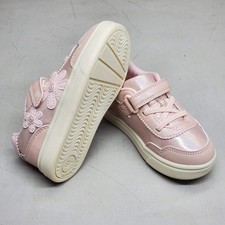 STRIDE RITE SR Lighted Bloom Sneaker Shoes Toddler SZ 7M Blush BG044102