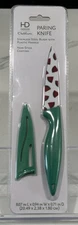 HD Designs Watermelon Kitchen PARING KNIFE with Green Sheath KF31396A Sealed
