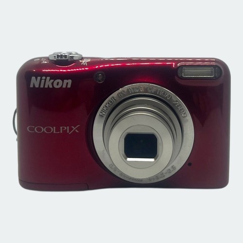 Nikon Coolpix L31 Red Digital Camera 16MP Compact 5x Zoom - Tested - AA Battery - Picture 5 of 20
