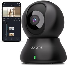 Security Camera, 2K Indoor Camera 360  Pet Camera for Home Security with Phon...