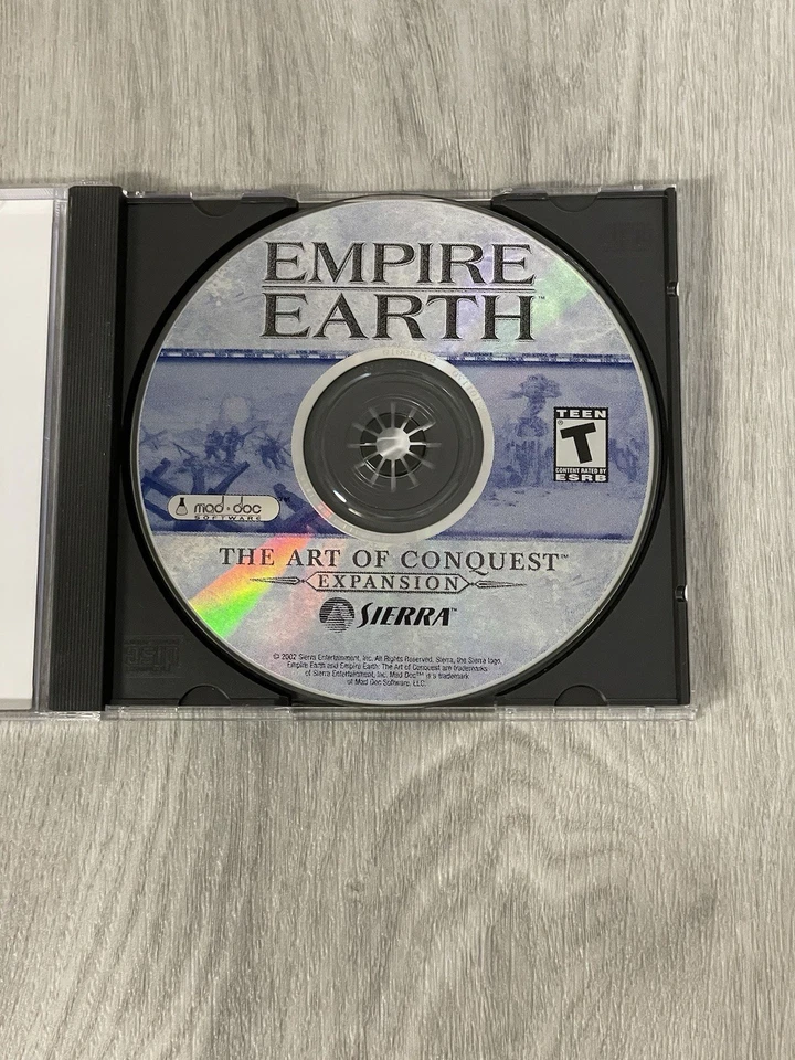 Empire Earth and The Art of Conquest Expansion Big Box Game Lot (PC, 2002) - Image 2 of 4
