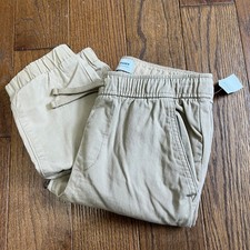 Old navy Jogger Kids Khaki pants Sz 10-12 Large