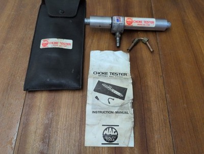 Vintage MAC Tools Choke Tester Model CT901 - Missing Hose Attachment 