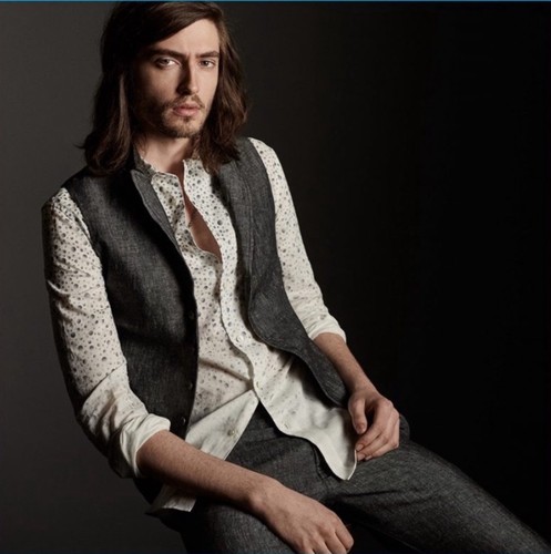 $598 Brand New John Varvatos Collection Woodward Vest EU 50 USA 40 - Picture 3 of 12