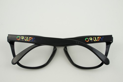OO9013-E655 Valentino Rossi Frogskins Nero Lucido/Prizm Rubino Iridio - Foto 3 di 8