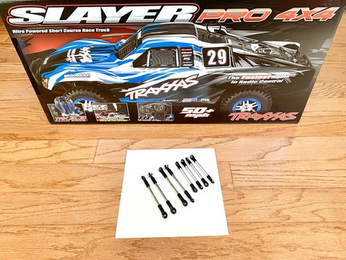 Traxxas Slayer Pro 4x4 Upgraded Push Rods & Turnbuckles - New! - Picture 1 of 2