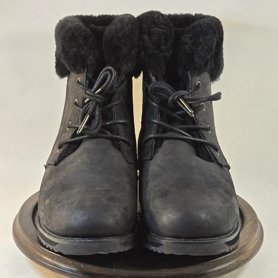 EMU Australia Botas Mujer Talla 8 Impermeables Piel de Oveja Cuero Forrado de Piel Invierno Foto 2 de 4