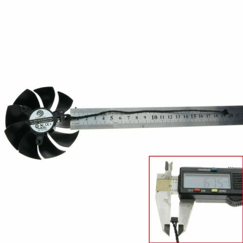 For EVGA RTX 2060 2070 2080 2080ti Graphics Card Video Cooling Fan PLD09220S12H - Afbeelding 6 van 15