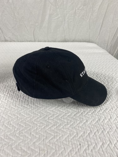 Starbucks Hat Cap Strap Back Black Embroidered Logo Mens Coffee Shop Promo - Picture 3 of 8