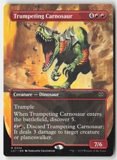 MTG - Trumpeting Carnosaur (Borderless) R The Lost Caverns of Ixalan 324 LP-NM