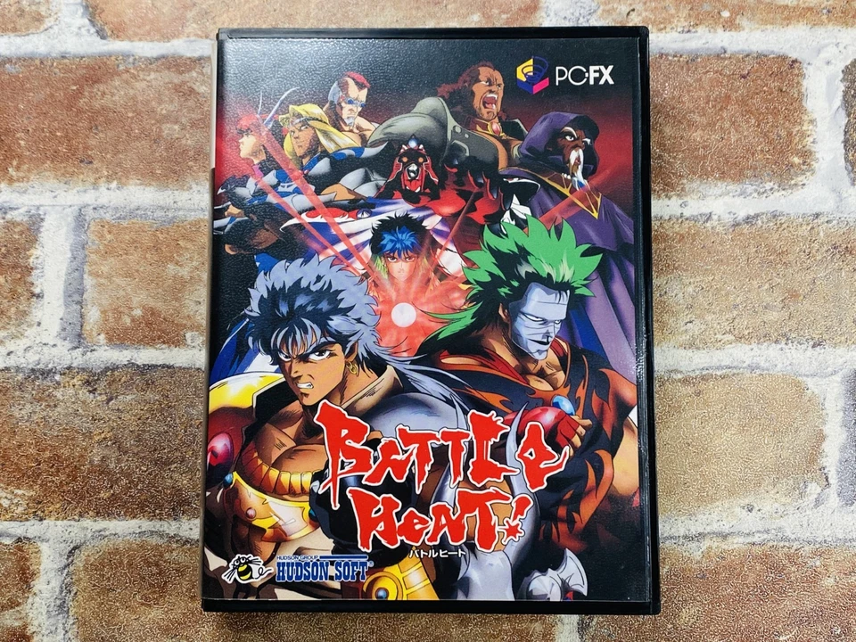 NEC PC FX Battle Heat PC-FX Hudson Japan JP Game w/manual Tested Fast P - Image 2 of 4