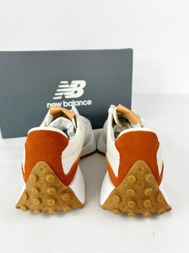 NEW BALANCE 327 Zapatilla Lifestyle Para Mujer Talla US 6.5 B Blanco Marrón - Imagen 5 de 9